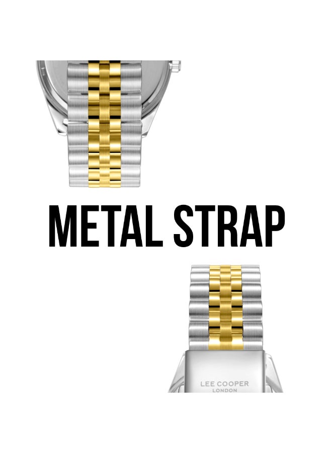 Lee Cooper Men's METAL Analog Watch LC08281.290 - 42 mm - Image 5